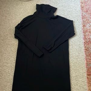 Gap Black Turtleneck Dress - size Large/tall